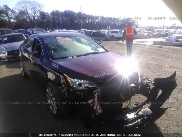 1G4GD5G35FF217996 - 2015 BUICK LACROSSE PREMIUM BURGUNDY photo 1