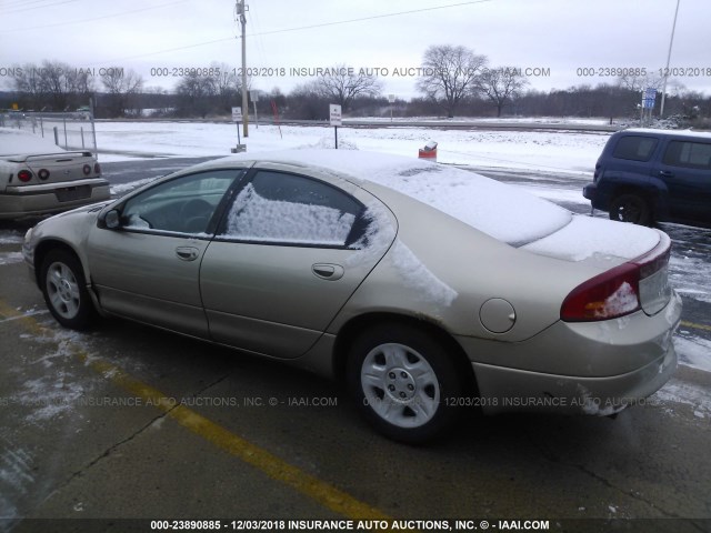 2B3HD46RX3H560193 - 2003 DODGE INTREPID SE GOLD photo 3