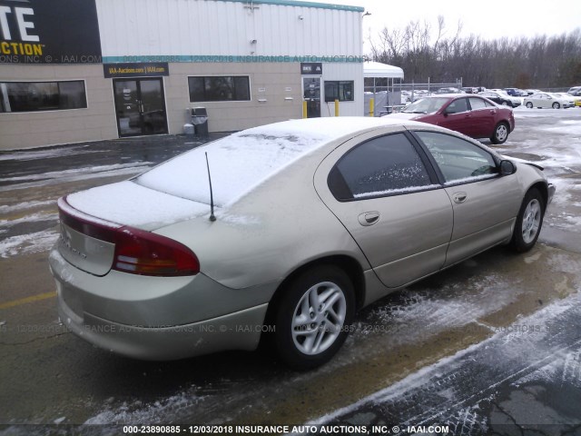 2B3HD46RX3H560193 - 2003 DODGE INTREPID SE GOLD photo 4