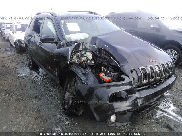 1C4PJLCB9GW355217 - 2016 JEEP CHEROKEE LATITUDE BLACK photo 6