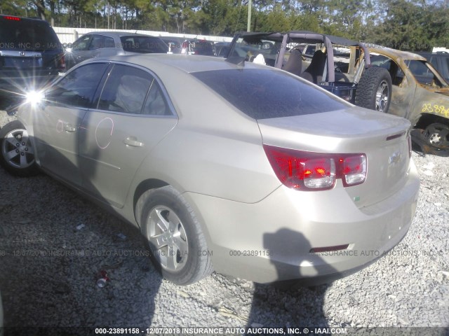 1G11B5SL4FF313182 - 2015 CHEVROLET MALIBU LS 棕色 照片 3