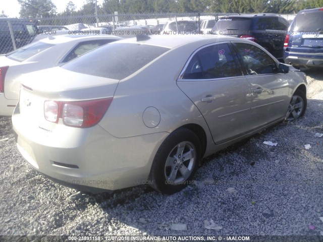 1G11B5SL4FF313182 - 2015 CHEVROLET MALIBU LS 棕色 照片 4