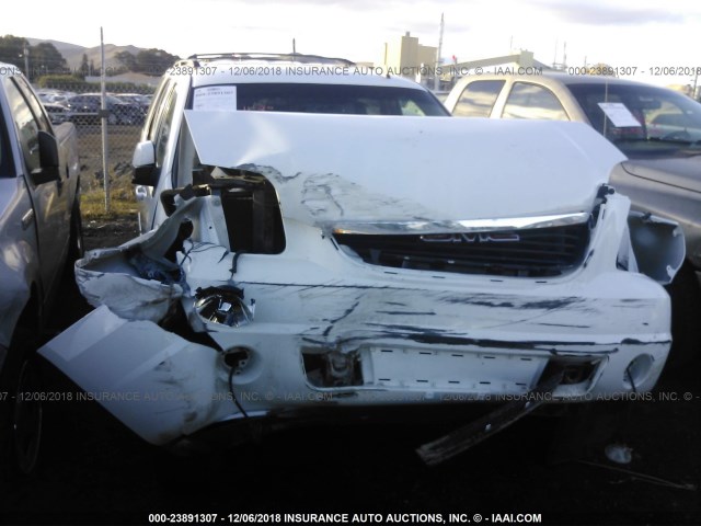 1GKS1AE09CR254511 - 2012 GMC YUKON SLE WHITE photo 6