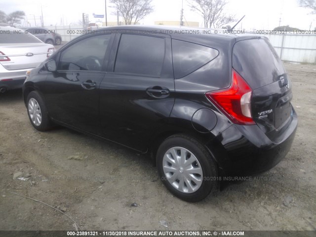 3N1CE2CP5FL423173 - 2015 NISSAN VERSA NOTE S/S PLUS/SV/SL/SR BLACK photo 3