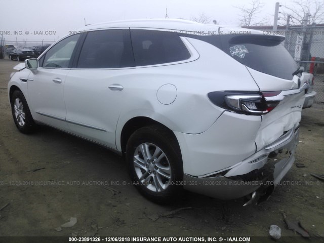 5GAEVAKW8JJ159490 - 2018 BUICK ENCLAVE ESSENCE WHITE photo 3