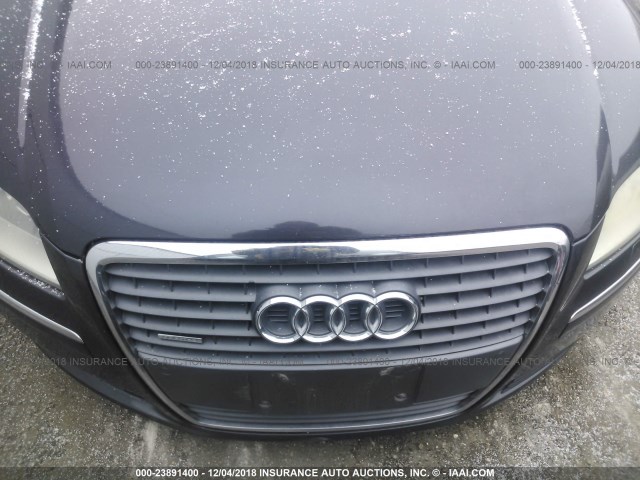 WAUML44E26N017526 - 2006 AUDI A8 L QUATTRO GRAY photo 10