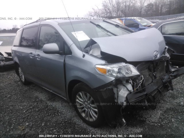 5TDYK3DC3ES502427 - 2014 TOYOTA SIENNA XLE/LIMITED SILVER photo 1