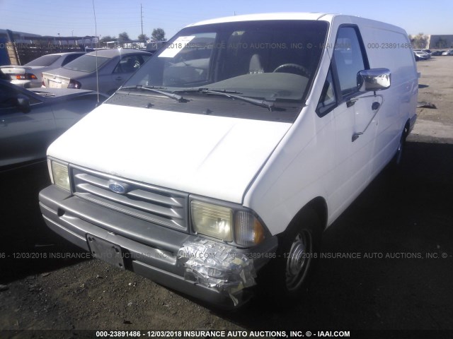 1FTDA34U2NZA71295 - 1992 FORD AEROSTAR WHITE photo 6