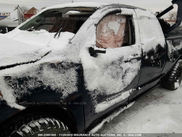 5TFRM5F18BX033735 - 2011 TOYOTA TUNDRA DOUBLE CAB SR5 BLUE photo 6