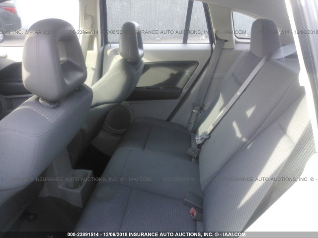 1B3HB48B87D264288 - 2007 DODGE CALIBER SXT SILVER photo 8