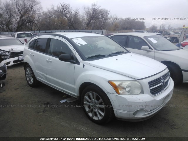 1B3CB5HA3BD269513 - 2011 DODGE CALIBER HEAT WHITE photo 1