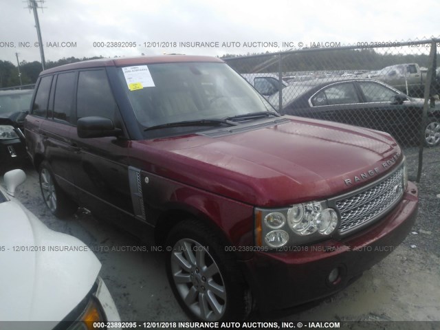 SALMF13406A227978 - 2006 LAND ROVER RANGE ROVER SUPERCHARGED RED photo 1