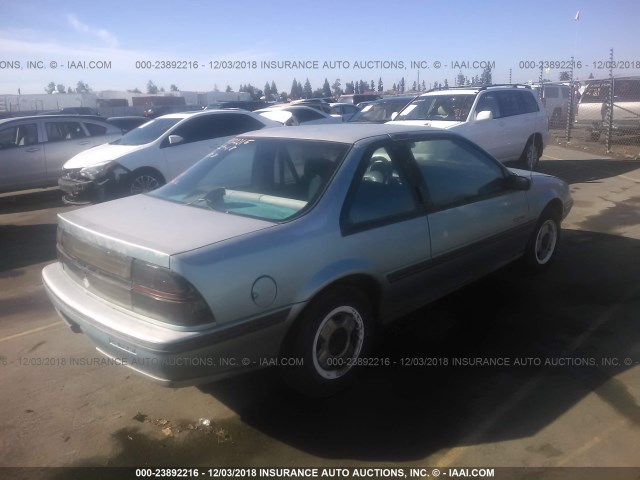 1G1LV14W0KE309128 - 1989 CHEVROLET BERETTA BLUE photo 4