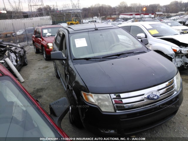 2FMDK49C07BB59038 - 2007 FORD EDGE SEL PLUS Siyah fotoğraf 1