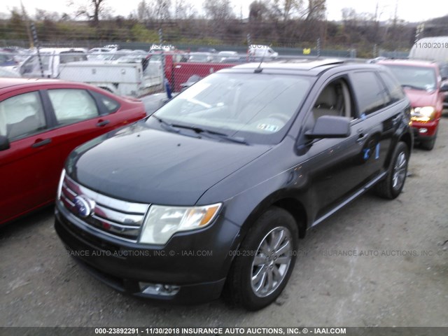 2FMDK49C07BB59038 - 2007 FORD EDGE SEL PLUS Siyah fotoğraf 2