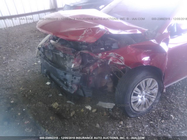 4T1BF1FK3EU784787 - 2014 TOYOTA CAMRY L/SE/LE/XLE 红色 照片 6