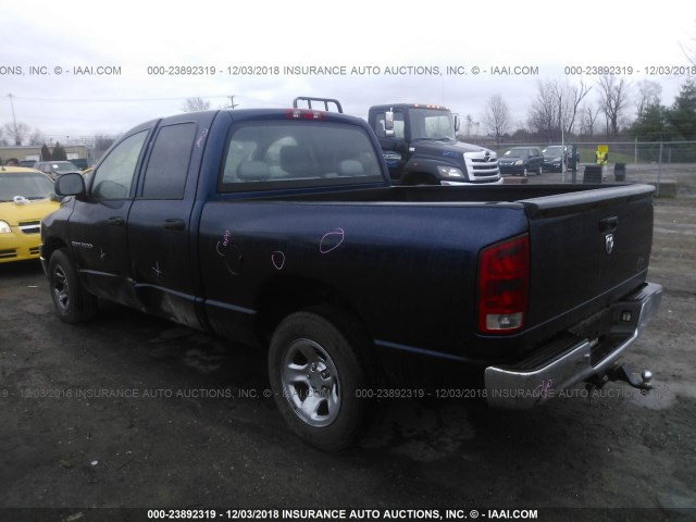 1D7HA18K76J220983 - 2006 DODGE RAM 1500 ST BLUE photo 3