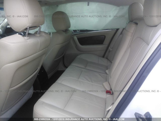 1LNHL9DK4DG603097 - 2013 LINCOLN MKS WHITE photo 8