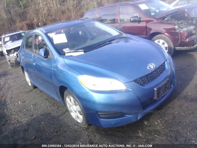 2T1KU40E99C040094 - 2009 TOYOTA COROLLA MATRIX  BLUE photo 1