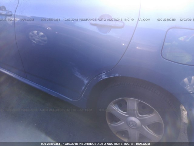 2T1KU40E99C040094 - 2009 TOYOTA COROLLA MATRIX  BLUE photo 6