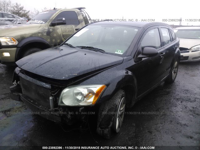 1C3CDWDA4CD537298 - 2012 DODGE CALIBER SXT BLACK photo 2