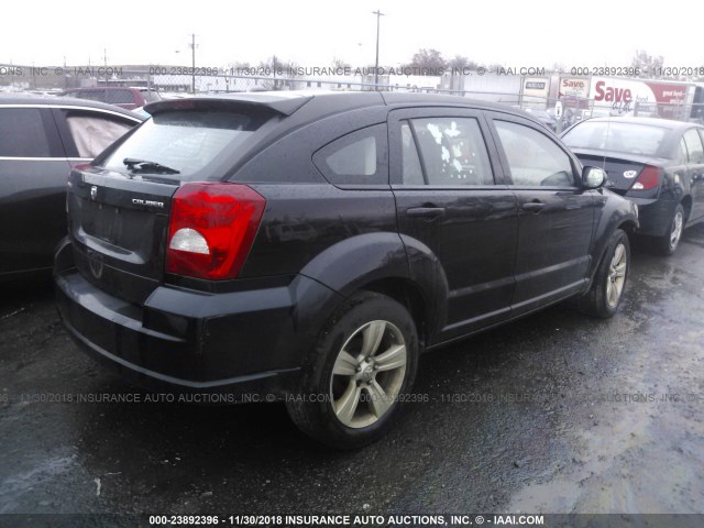 1C3CDWDA4CD537298 - 2012 DODGE CALIBER SXT BLACK photo 4