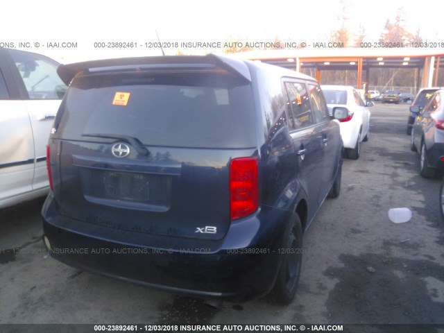 JTLKE50E181009223 - 2008 TOYOTA SCION XB Көк фото 4