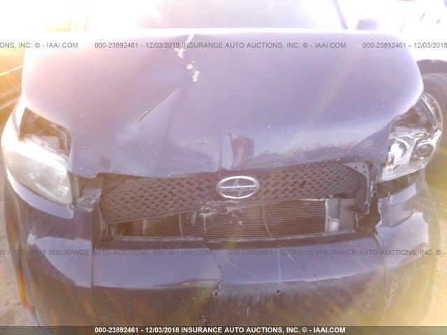 JTLKE50E181009223 - 2008 TOYOTA SCION XB Көк фото 6