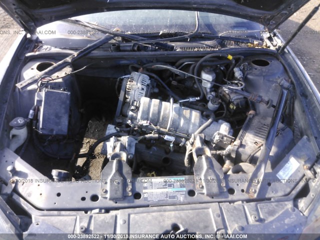 2G2WP552681189688 - 2008 PONTIAC GRAND PRIX GRAY photo 10