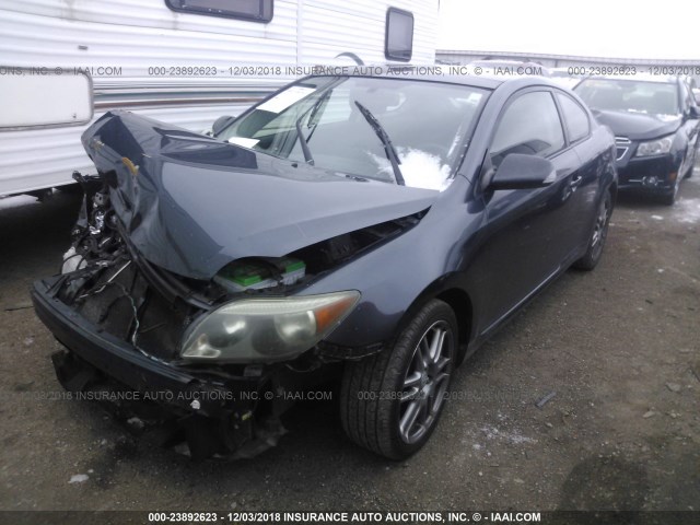 JTKDE177770190006 - 2007 TOYOTA SCION TC 黑色 照片 2