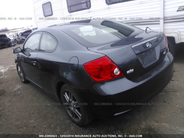 JTKDE177770190006 - 2007 TOYOTA SCION TC 黑色 照片 3