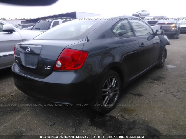 JTKDE177770190006 - 2007 TOYOTA SCION TC 黑色 照片 4
