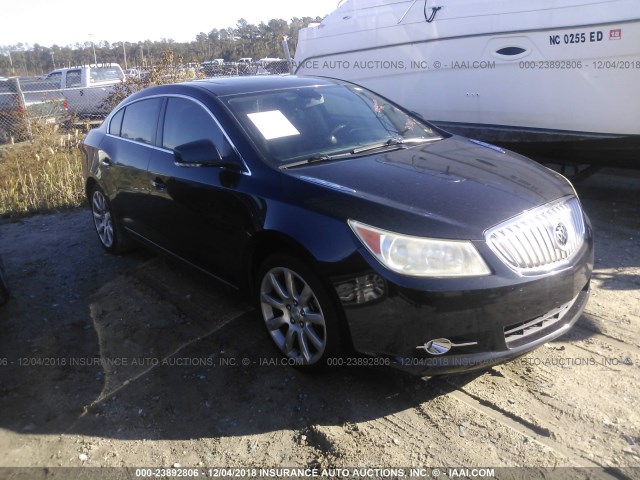 1G4GE5EV4AF317002 - 2010 BUICK LACROSSE CXS BLACK photo 1