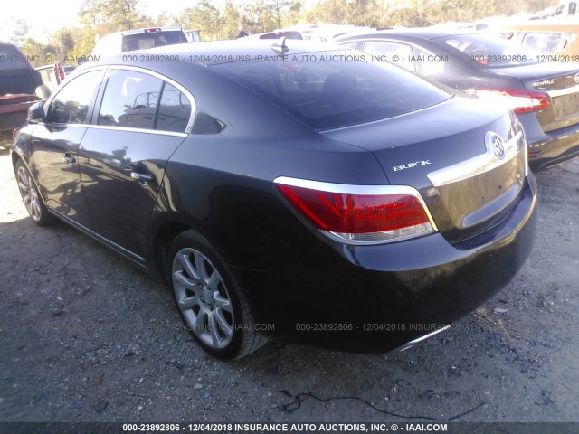 1G4GE5EV4AF317002 - 2010 BUICK LACROSSE CXS BLACK photo 3