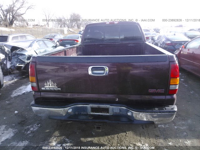 1GTGK24UXXE521841 - 1999 GMC NEW SIERRA K2500 MAROON photo 8