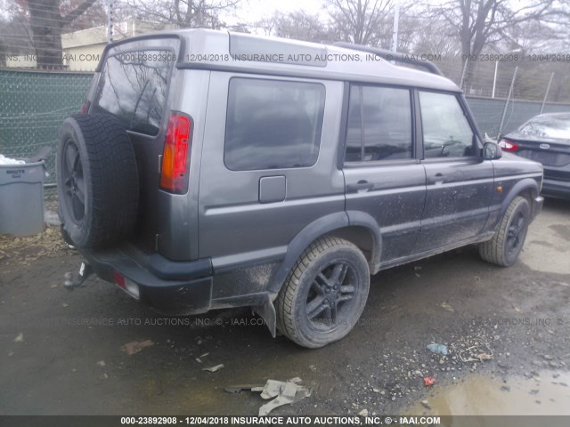 SALTY19414A851928 - 2004 LAND ROVER DISCOVERY II SE GRAY photo 4