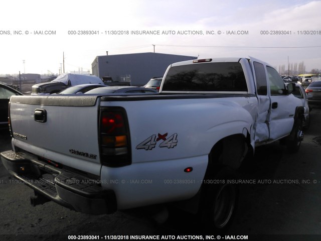 1GCJK39G41F110970 - 2001 CHEVROLET SILVERADO K3500 WHITE photo 4