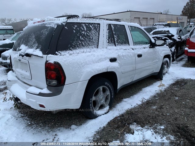 1GNDS13S662329207 - 2006 CHEVROLET TRAILBLAZER LS/LT WHITE photo 4