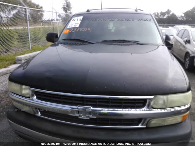 3GNEC16Z94G212722 - 2004 CHEVROLET SUBURBAN C1500 BLACK photo 6