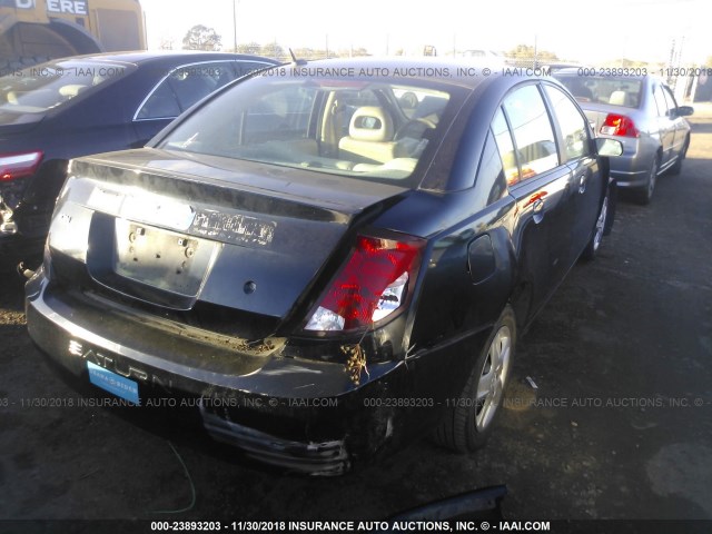 1G8AJ55F46Z144192 - 2006 SATURN ION LEVEL 2 黑色 照片 4