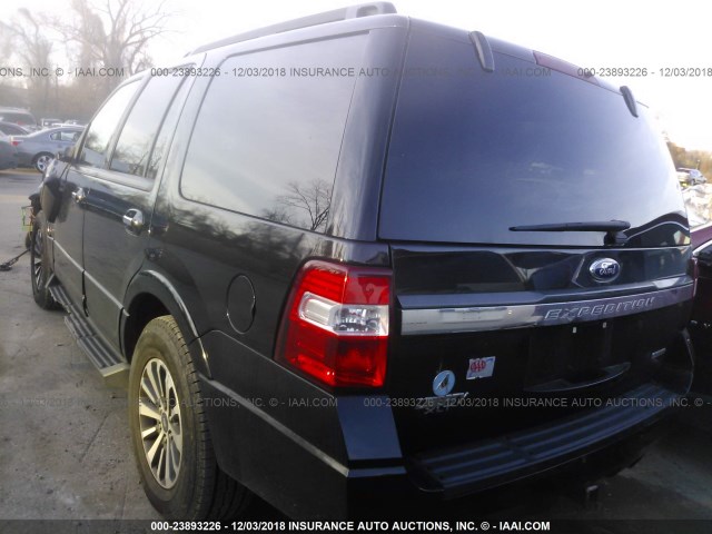 1FMJU1JT9FEF06358 - 2015 FORD EXPEDITION XLT/KING RANCH BLACK photo 3