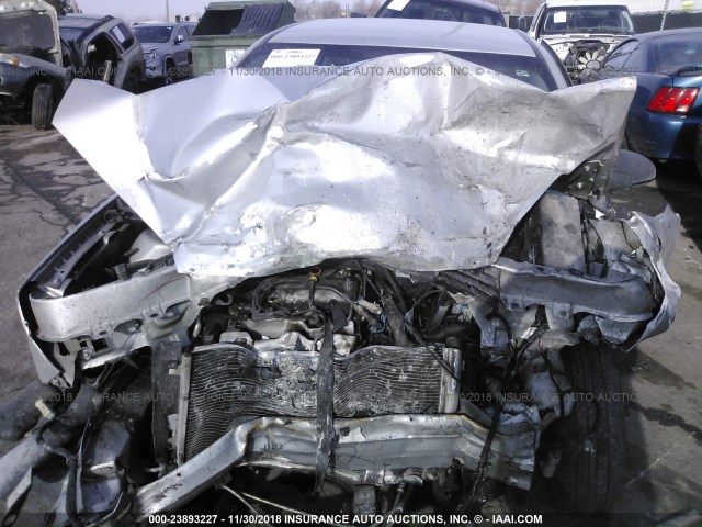 1G1ZT54844F245956 - 2004 CHEVROLET MALIBU LS SILVER photo 10