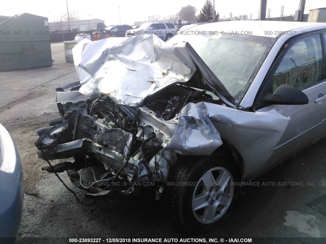 1G1ZT54844F245956 - 2004 CHEVROLET MALIBU LS SILVER photo 6