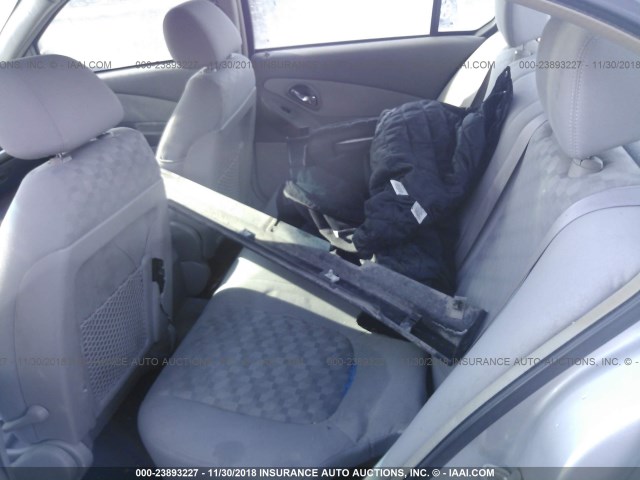 1G1ZT54844F245956 - 2004 CHEVROLET MALIBU LS SILVER photo 8