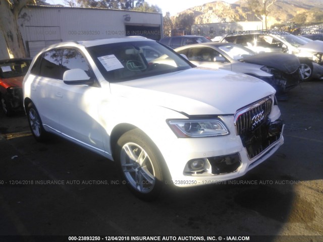 WA1LFAFP9DA017783 - 2013 AUDI Q5 PREMIUM PLUS WHITE photo 1