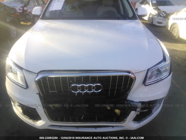 WA1LFAFP9DA017783 - 2013 AUDI Q5 PREMIUM PLUS WHITE photo 6