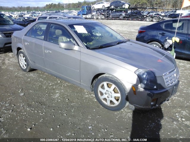 1G6DP577470159243 - 2007 CADILLAC CTS HI FEATURE V6 GOLD photo 1