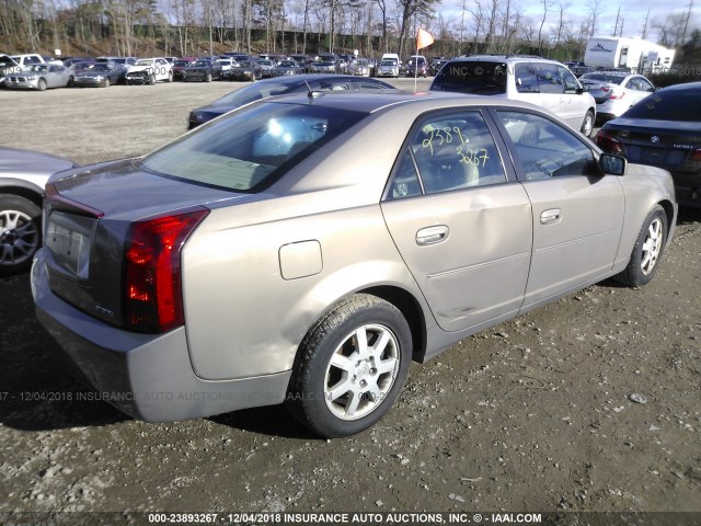 1G6DP577470159243 - 2007 CADILLAC CTS HI FEATURE V6 GOLD photo 4