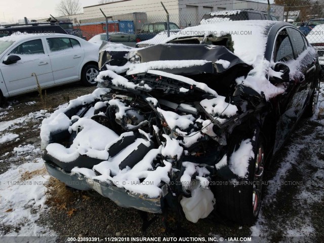 2G4GV5GV1C9104792 - 2012 BUICK REGAL GS BLACK photo 2