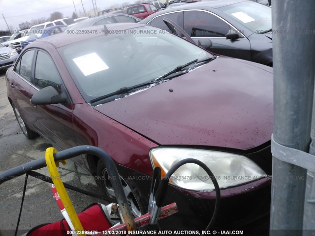 1G2ZG57N084189470 - 2008 PONTIAC G6 SE RED photo 1